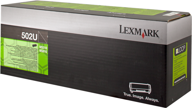 Lexmark 502U Schwarz Toner