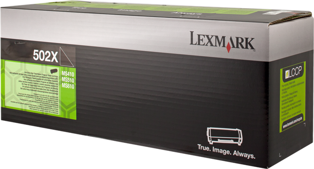 Lexmark 502X Schwarz Toner