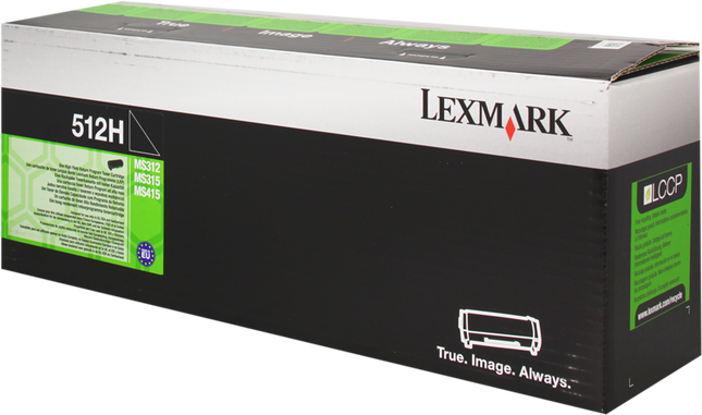 Lexmark 512H Schwarz Toner
