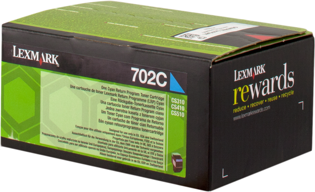 Lexmark 702C Cyan Toner