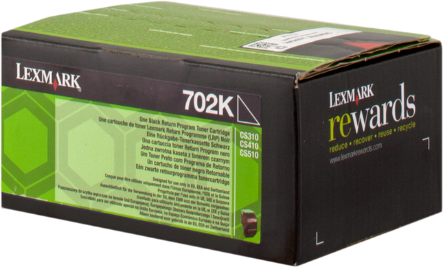 Lexmark 702K Schwarz Toner