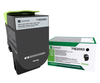 Lexmark 71B20K0 Schwarz Toner