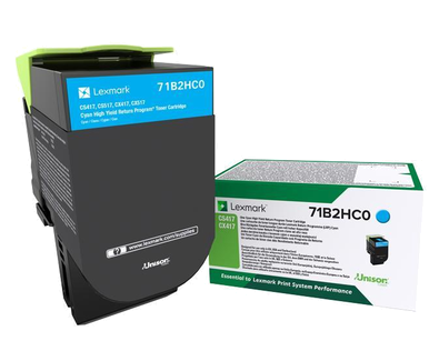 Lexmark 71B2HC0 Cyan Toner