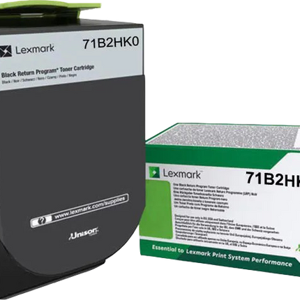 Lexmark 71B2HK0 Schwarz Toner