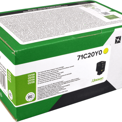 Lexmark 71C20Y0 Gelb Toner