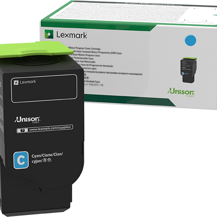 Lexmark 78C20C0 Cyan Toner