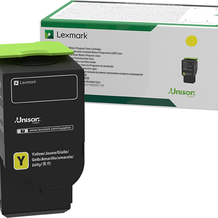 Lexmark 78C20Y0 Gelb Toner
