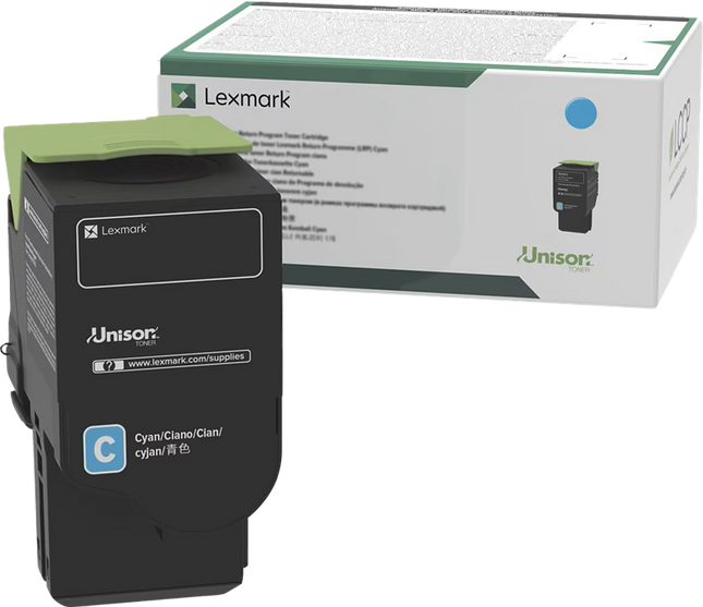 Lexmark 78C2XC0 Cyan Toner