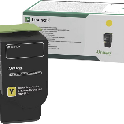Lexmark 78C2XY0 Gelb Toner