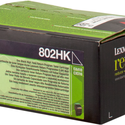 Lexmark 802HK Schwarz Toner