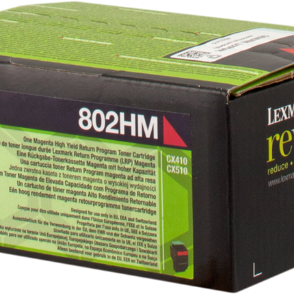 Lexmark 802HM Magenta Toner