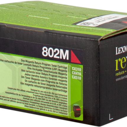 Lexmark 802M Magenta Toner