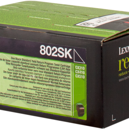 Lexmark 802SK Schwarz Toner