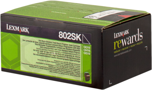 Lexmark 802SK Schwarz Toner