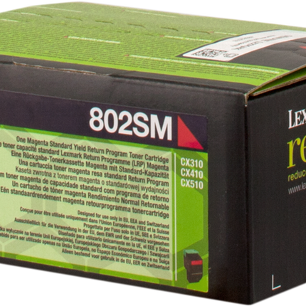 Lexmark 802SM Magenta Toner