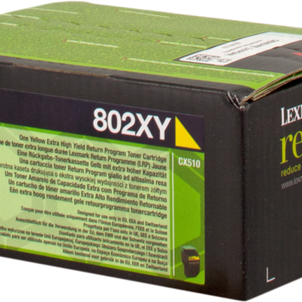 Lexmark 802XY Gelb Toner