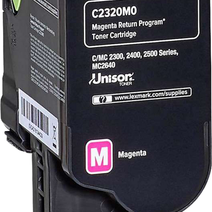 Lexmark C2320M0 Magenta Toner