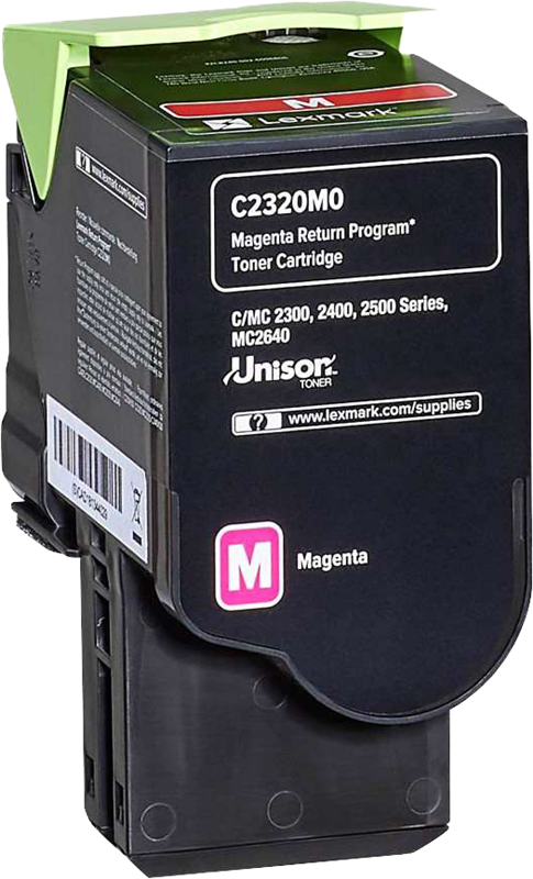 Lexmark C2320M0 Magenta Toner