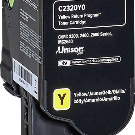 Lexmark C2320Y0 Gelb Toner