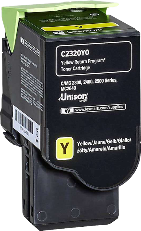 Lexmark C2320Y0 Gelb Toner