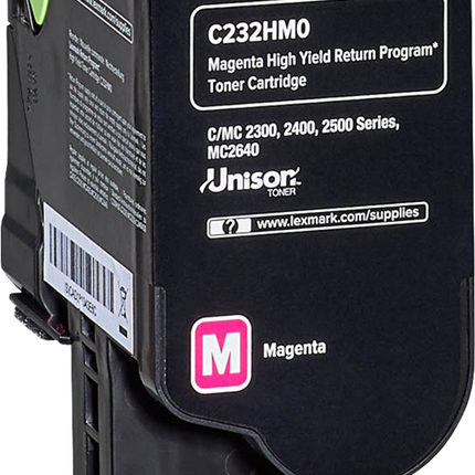 Lexmark C232HM0 Magenta Toner
