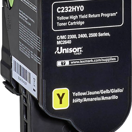 Lexmark C232HY0 Gelb Toner