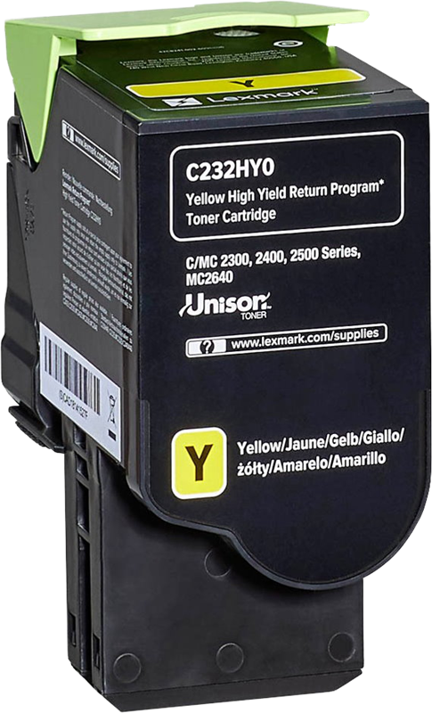 Lexmark C232HY0 Gelb Toner