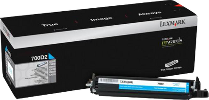 Lexmark Entwicklereinheit {Long} 700D2 Cyan (70C0D20)