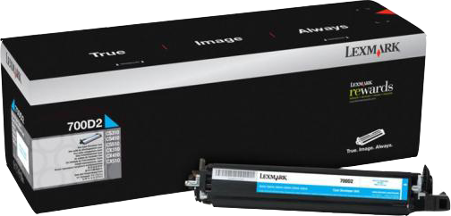 Lexmark Entwicklereinheit {Long} 700D2 Cyan (70C0D20)