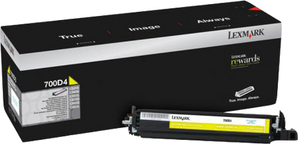 Lexmark Entwicklereinheit {Long} 700D4 Gelb (70C0D40)