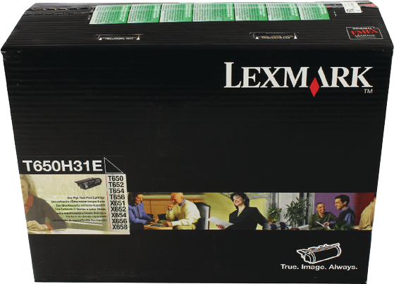 Lexmark T650H31E Schwarz Toner