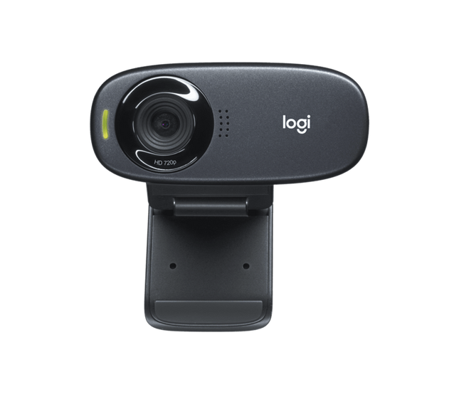 Logitech C310 HD-Webcam Schwarz