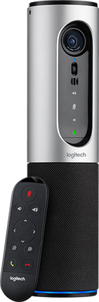 Logitech ConferenceCam Connect Full HD Webcam Silber / Schwarz
