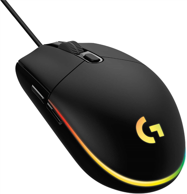 Logitech G203 Gaming Maus LIGHTSYNC Schwarz