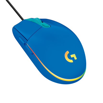 Logitech G203 LIGHTSYNC Gaming Maus Blau