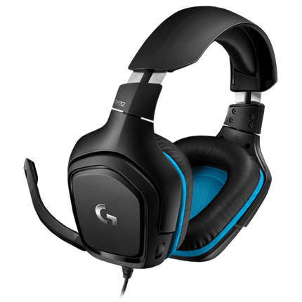 Logitech G432 Gaming-Headset Schwarz