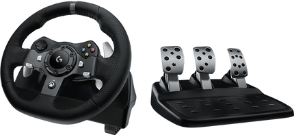 Logitech G920 Gaming Rennlenkrad mit Pedalen