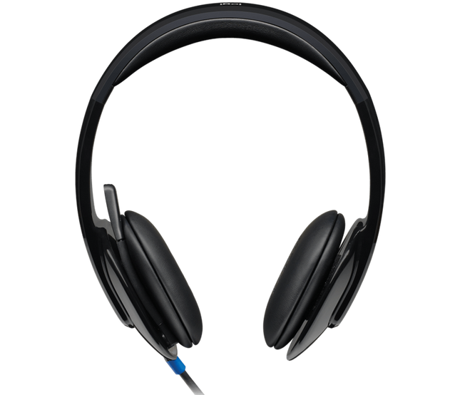 Logitech H540 USB-Headset Schwarz