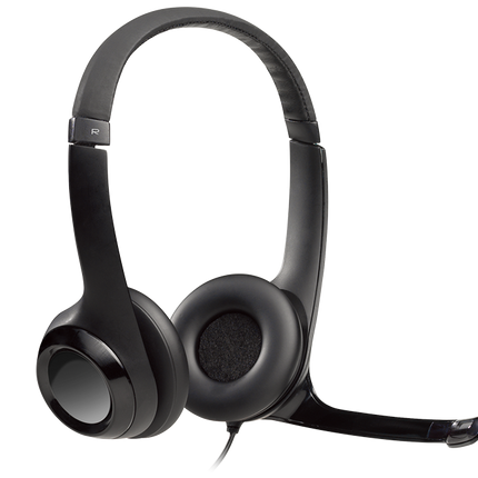 Logitech Headset H390 Schwarz