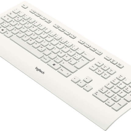 Logitech K280e Tastatur Weiss
