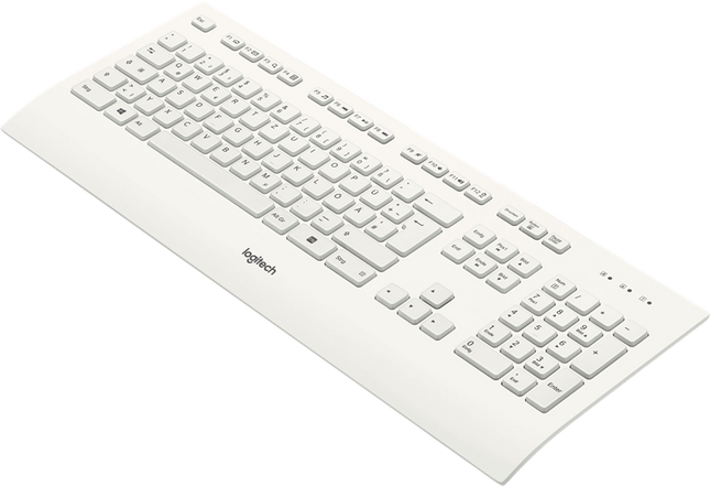 Logitech K280e Tastatur Weiss