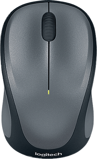 Logitech M235 Maus Grau / Schwarz