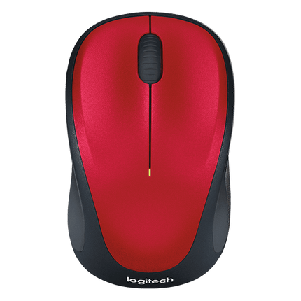 Logitech M235 Maus Rot / Schwarz