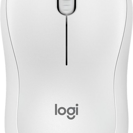 Logitech M240 Silent Bluetooth Maus Weiss