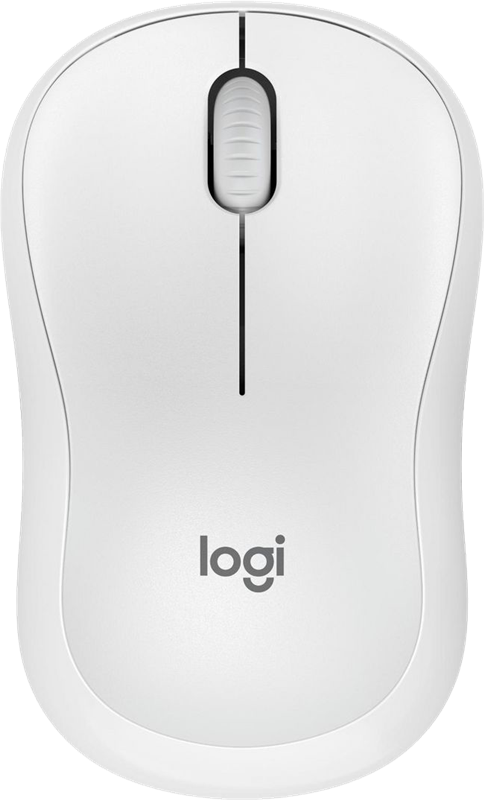 Logitech M240 Silent Bluetooth Maus Weiss