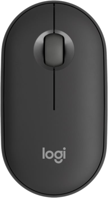 Logitech M350s Pebble Maus 2 Graphitgrau