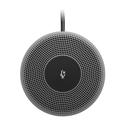 Logitech MeetUp Zusatzmikrofon Schwarz / Grau