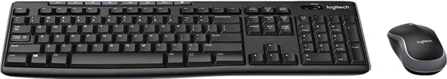 Logitech MK270 kabellose Tastatur & Maus Schwarz