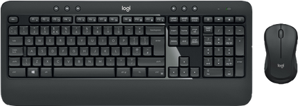 Logitech MK540 Advanced Kabelloses Tastatur-Maus-Set Schwarz