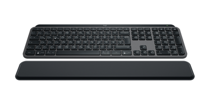 Logitech MX Keys S Wireless Tastatur mit Handgelenkauflage graphite
